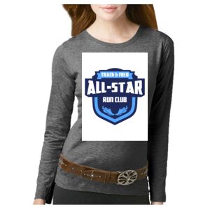 Women's Long Sleeve Premium Jersey Tee Thumbnail