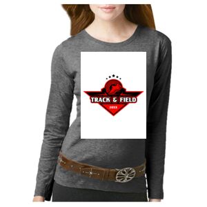 Women's Long Sleeve Premium Jersey Tee Thumbnail