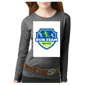 Women's Long Sleeve Premium Jersey Tee Thumbnail