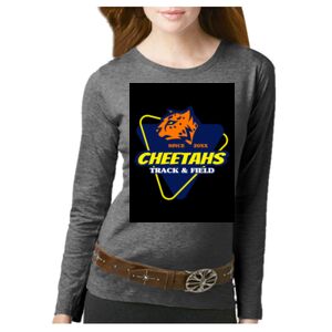 Women's Long Sleeve Premium Jersey Tee Thumbnail