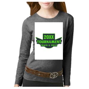 Women's Long Sleeve Premium Jersey Tee Thumbnail