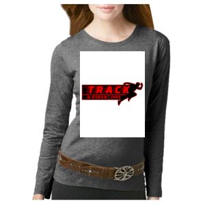 Women's Long Sleeve Premium Jersey Tee Thumbnail