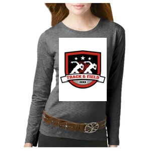 Women's Long Sleeve Premium Jersey Tee Thumbnail