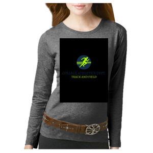 Women's Long Sleeve Premium Jersey Tee Thumbnail
