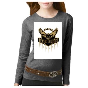 Women's Long Sleeve Premium Jersey Tee Thumbnail