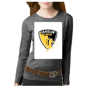 Women's Long Sleeve Premium Jersey Tee Thumbnail
