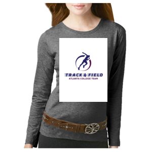 Women's Long Sleeve Premium Jersey Tee Thumbnail