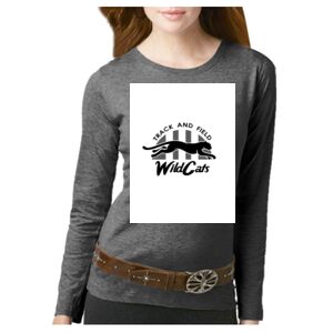 Women's Long Sleeve Premium Jersey Tee Thumbnail