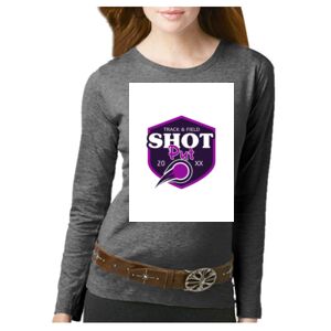 Women's Long Sleeve Premium Jersey Tee Thumbnail