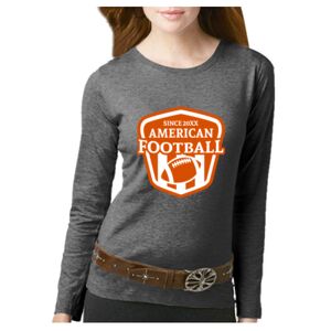 Women's Long Sleeve Premium Jersey Tee Thumbnail