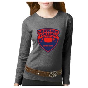 Women's Long Sleeve Premium Jersey Tee Thumbnail