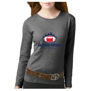 Women's Long Sleeve Premium Jersey Tee Thumbnail