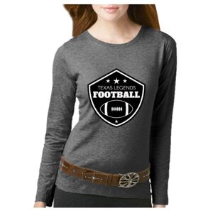 Women's Long Sleeve Premium Jersey Tee Thumbnail
