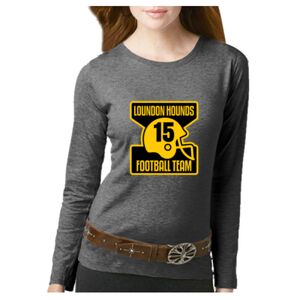Women's Long Sleeve Premium Jersey Tee Thumbnail