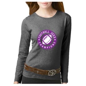 Women's Long Sleeve Premium Jersey Tee Thumbnail