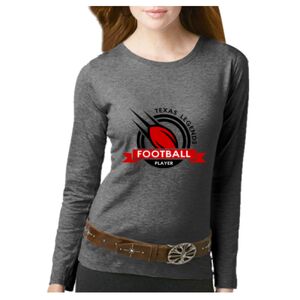 Women's Long Sleeve Premium Jersey Tee Thumbnail