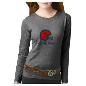 Women's Long Sleeve Premium Jersey Tee Thumbnail