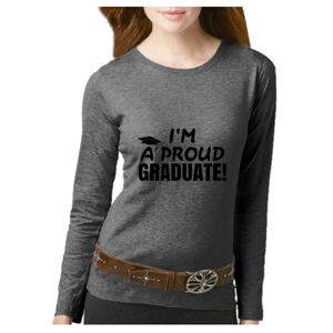 Women's Long Sleeve Premium Jersey Tee Thumbnail