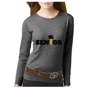 Women's Long Sleeve Premium Jersey Tee Thumbnail