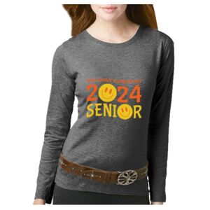 Women's Long Sleeve Premium Jersey Tee Thumbnail