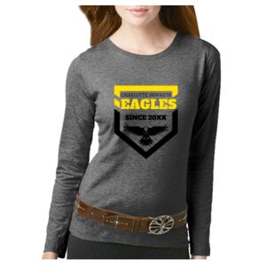Women's Long Sleeve Premium Jersey Tee Thumbnail