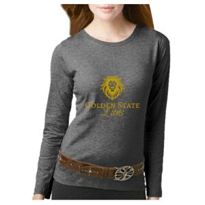 Women's Long Sleeve Premium Jersey Tee Thumbnail