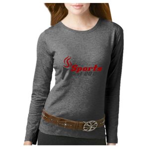 Women's Long Sleeve Premium Jersey Tee Thumbnail