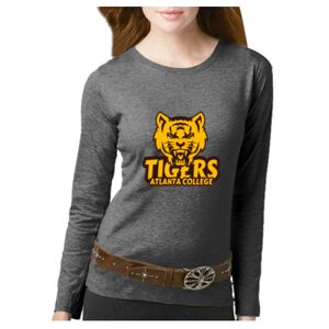 Women's Long Sleeve Premium Jersey Tee Thumbnail