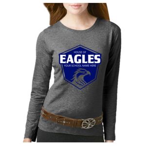 Women's Long Sleeve Premium Jersey Tee Thumbnail