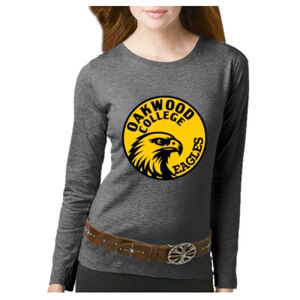 Women's Long Sleeve Premium Jersey Tee Thumbnail