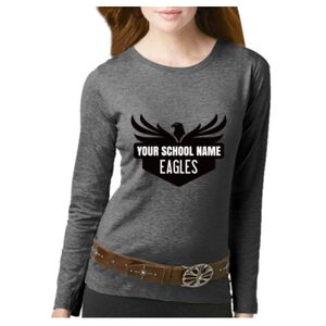 Women's Long Sleeve Premium Jersey Tee Thumbnail