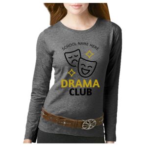 Women's Long Sleeve Premium Jersey Tee Thumbnail