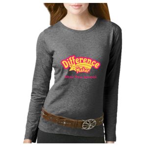 Women's Long Sleeve Premium Jersey Tee Thumbnail