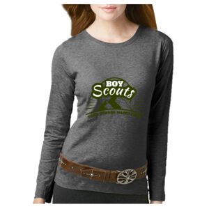 Women's Long Sleeve Premium Jersey Tee Thumbnail