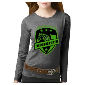 Women's Long Sleeve Premium Jersey Tee Thumbnail