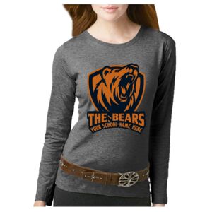 Women's Long Sleeve Premium Jersey Tee Thumbnail