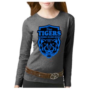 Women's Long Sleeve Premium Jersey Tee Thumbnail