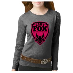 Women's Long Sleeve Premium Jersey Tee Thumbnail