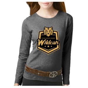 Women's Long Sleeve Premium Jersey Tee Thumbnail
