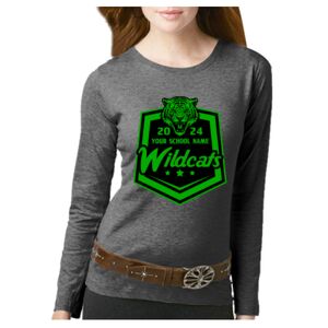 Women's Long Sleeve Premium Jersey Tee Thumbnail