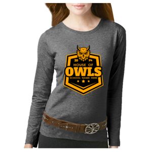 Women's Long Sleeve Premium Jersey Tee Thumbnail