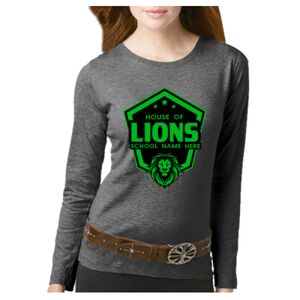 Women's Long Sleeve Premium Jersey Tee Thumbnail