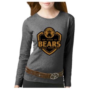Women's Long Sleeve Premium Jersey Tee Thumbnail