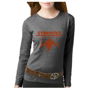 Women's Long Sleeve Premium Jersey Tee Thumbnail