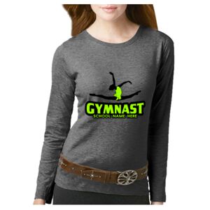 Women's Long Sleeve Premium Jersey Tee Thumbnail