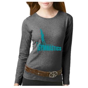 Women's Long Sleeve Premium Jersey Tee Thumbnail