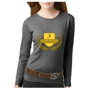 Women's Long Sleeve Premium Jersey Tee Thumbnail