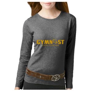 Women's Long Sleeve Premium Jersey Tee Thumbnail