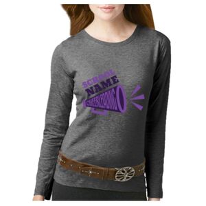 Women's Long Sleeve Premium Jersey Tee Thumbnail