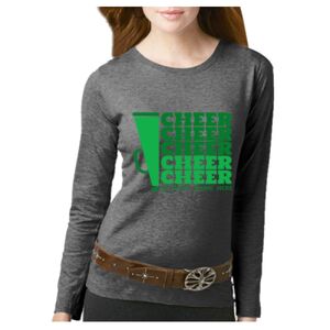 Women's Long Sleeve Premium Jersey Tee Thumbnail